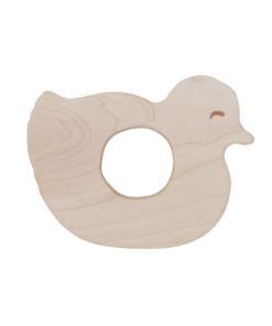 Wooden Story Ente als Beißring für Babys aus Holz